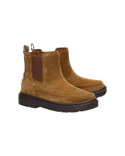 HeyDude Black Sienna Chelsea Boot Suede