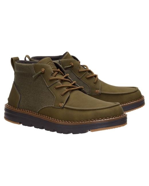 HeyDude Black Flint Boot Classic for men