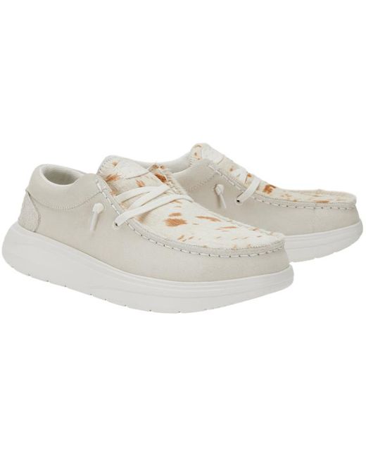 HeyDude Black Wendy Comf Luxe