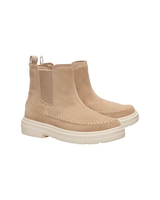 HeyDude Black Sienna Chelsea Boot Suede