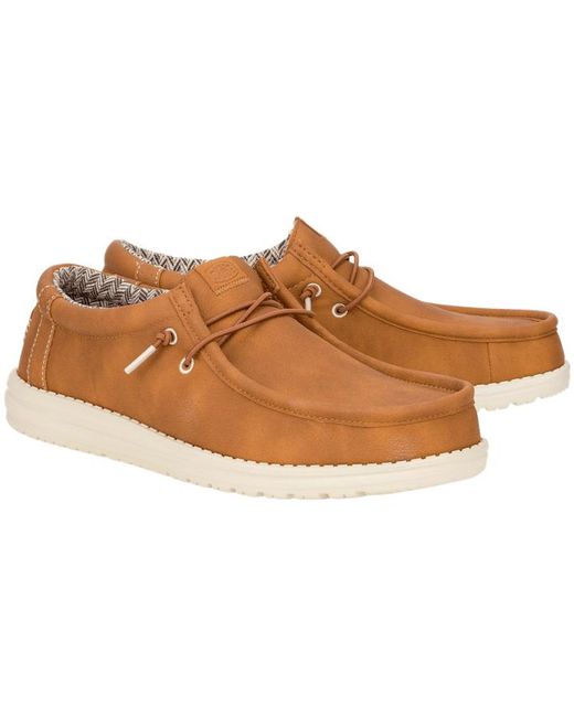 HeyDude Black Wally Classic for men