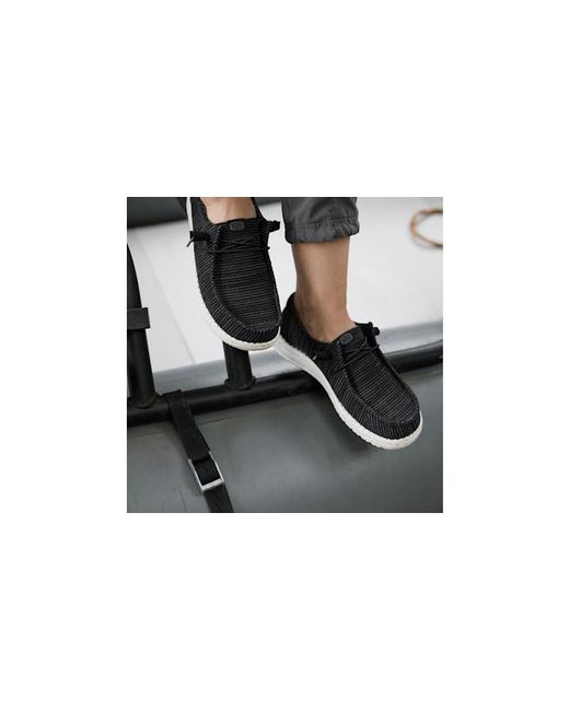 HeyDude Black Wendy Stretch Sox
