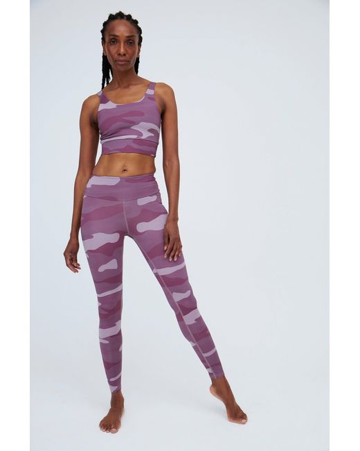 Hey Honey Yoga Synthetic Leggings Camo 