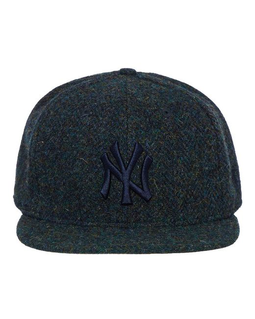 KTZ Blue MLB Harris Tweed New York Yankees 59Fifty Cap