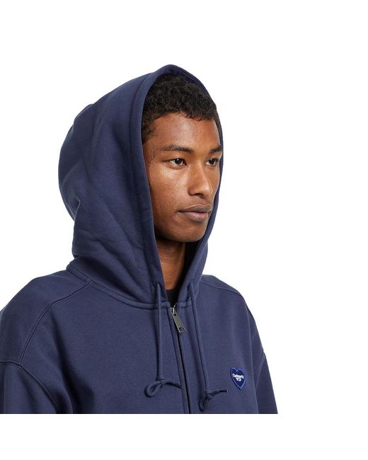 Carhartt Hooded Heart II Hartt Sweat Jacket in Blue für Herren