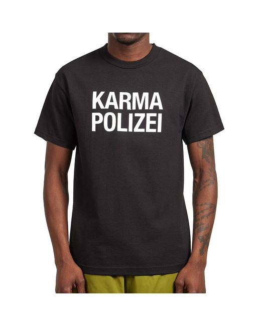 Pleasures Karma T-Shirt in Black für Herren
