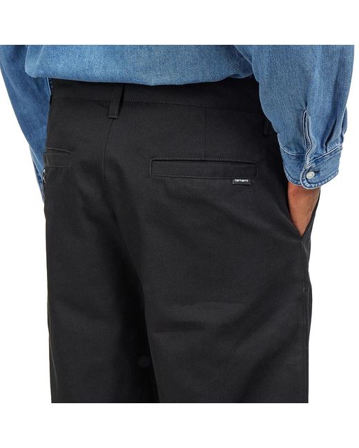 Carhartt Module Pant "Arlington" Twill, 8.25 oz in Black für Herren