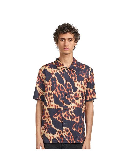 Edwin Yakedo Shirt SS in Blue für Herren