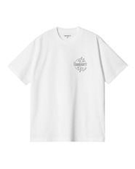 Carhartt S/S Ablaze T-Shirt in White für Herren