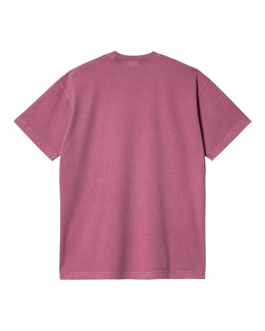 Carhartt S/S Nelson T-Shirt in Purple für Herren