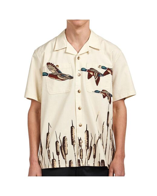 Filson Rustic Short Sleeve Camp Shirt in Natural für Herren