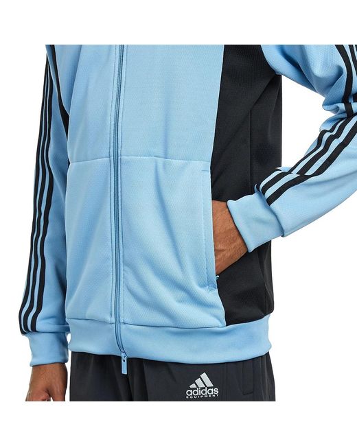 Adidas Adicolor Panel Track Top in Blue für Herren