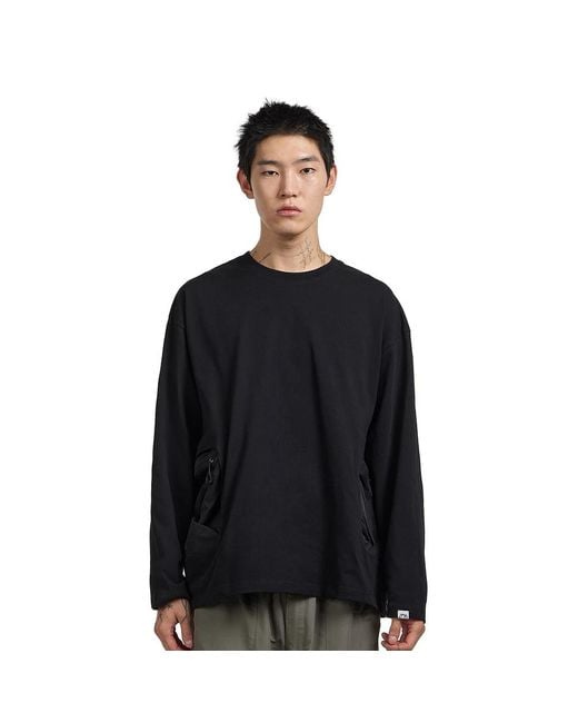 Comfy Outdoor Garment Phantom Tee in Black für Herren