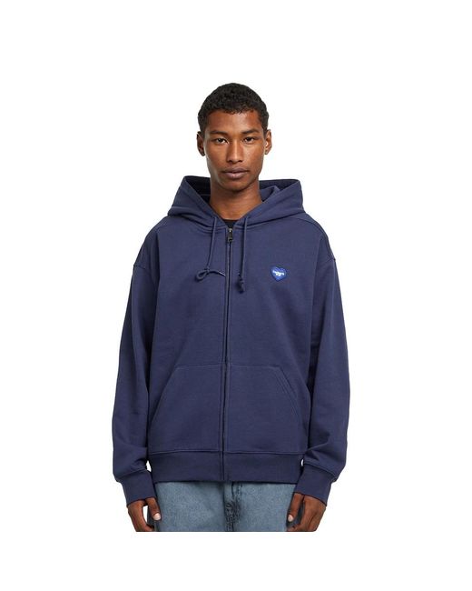 Carhartt Hooded Heart II Hartt Sweat Jacket in Blue für Herren