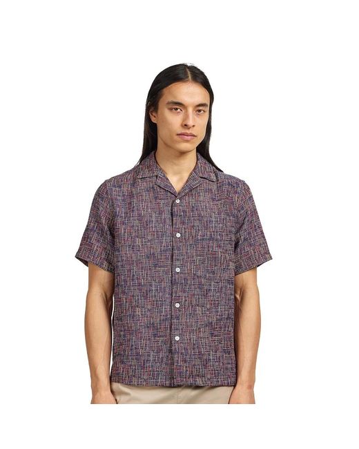 Portuguese Flannel Summer Boucle in Purple für Herren