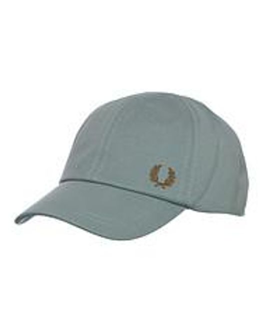 Fred Perry Gray Pique Classic Cap