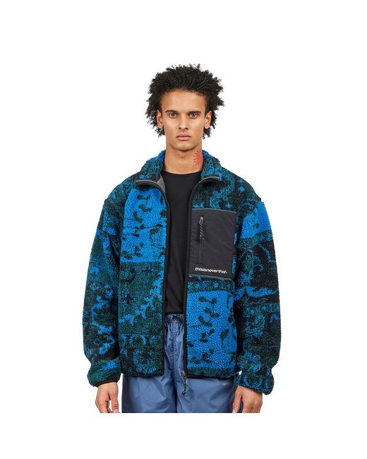 Thisisneverthat SP Sherpa Fleece Jacket in Blue für Herren