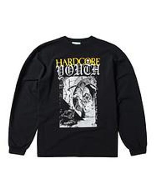 Aries Blue Aged Hardcore Youth LS Tee