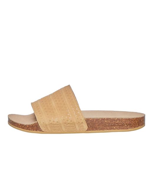 Adidas Natural Adilette Slides