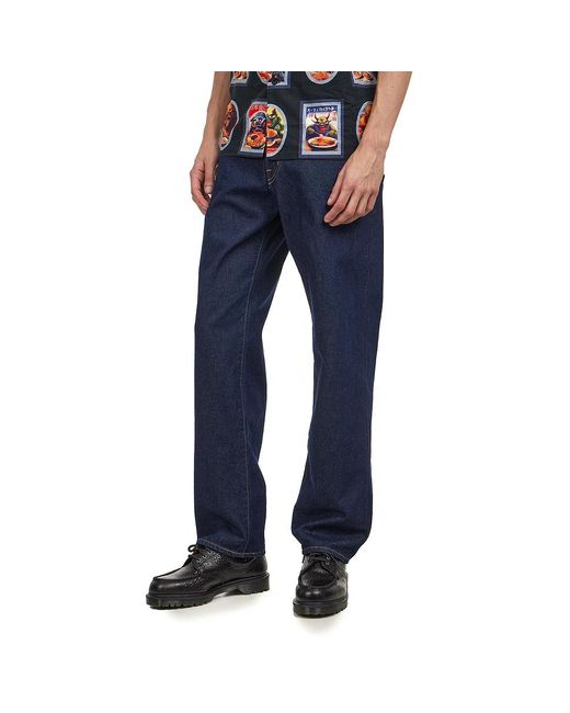 Edwin Loose Fit Kaihara Pure Indigo Openend Denim, 12.5 oz in Blue für Herren