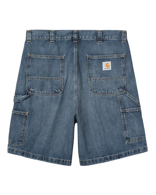 Carhartt OG Single Knee Short "Camano" Denim, 12 oz in Blue für Herren