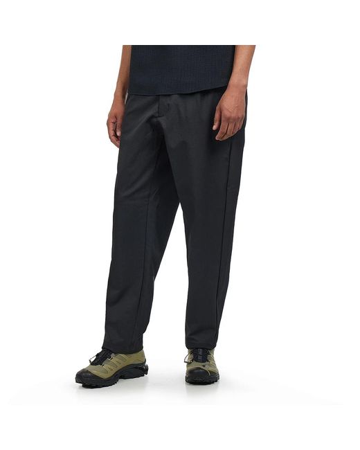 Goldwin One Tuck Tapered Stretch Pants in Gray für Herren