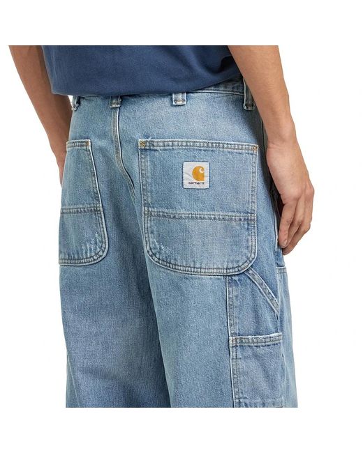 Carhartt OG Double Knee Pant "Camano" Denim, 12 oz in Blue für Herren