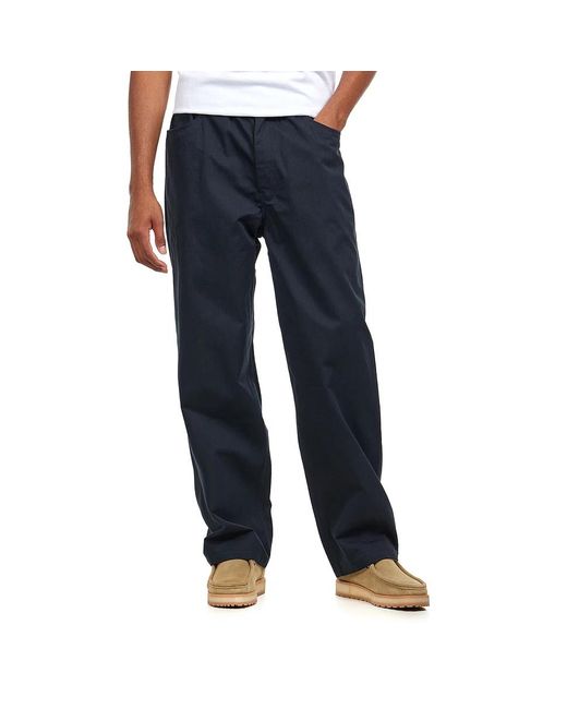 Norse Projects Ragnar Fine Broken Twill in Blue für Herren