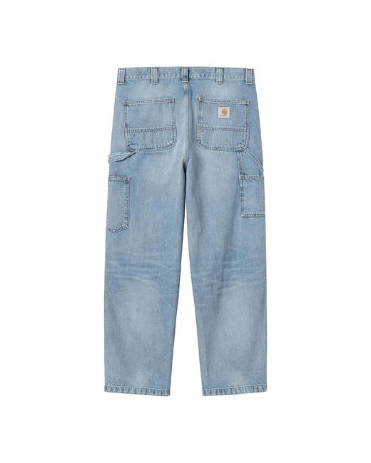 Carhartt OG Double Knee Pant "Camano" Denim, 12 oz in Blue für Herren