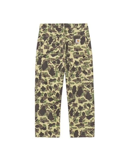 Carhartt Duck Single Knee Pant "Dearborn" Canvas, 12 oz in Green für Herren