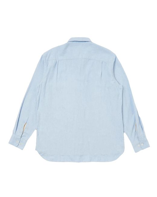 Universal Works Square Pocket Shirt in Blue für Herren