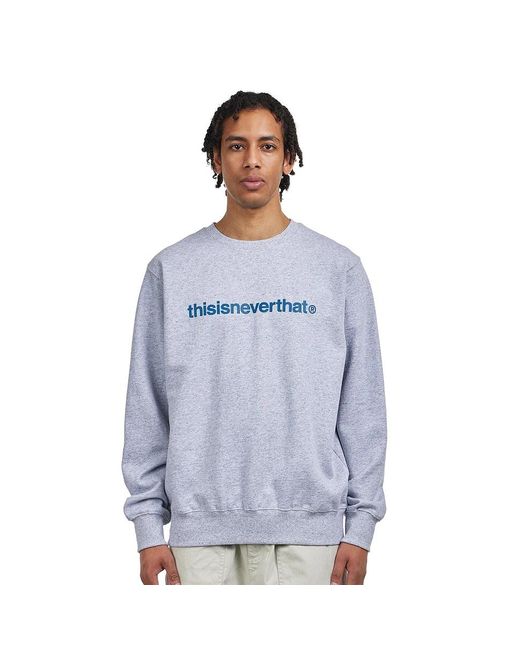 Thisisneverthat T-Logo LT Crewneck in Gray für Herren