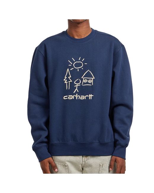 Carhartt Masterpiece Sweat in Blue für Herren