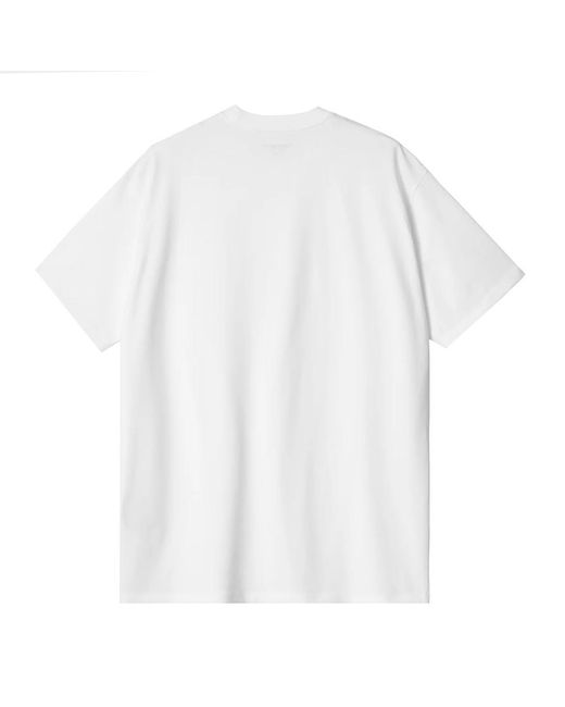 Carhartt S/S Amour Pocket T-Shirt in White für Herren
