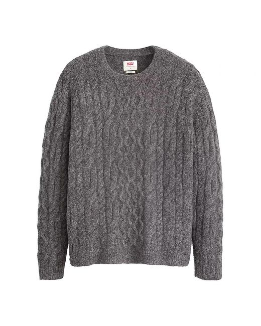 Levi's Battery Crewneck Sweater in Gray für Herren
