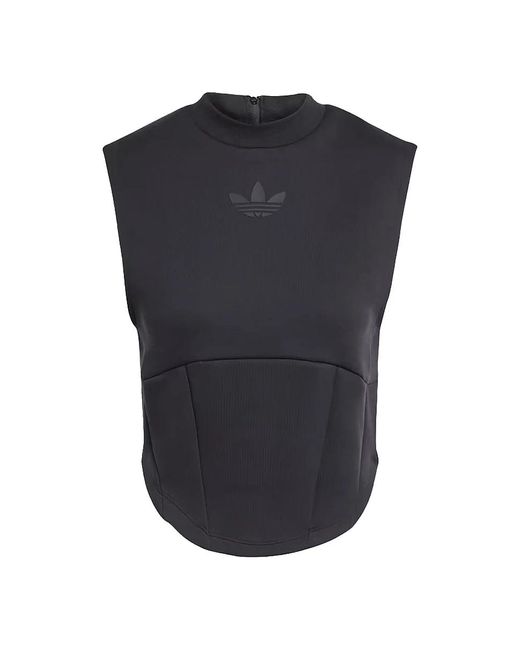 Adidas Blue Structured Interlock Vest