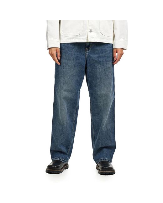 Carhartt Blue W' Brandon Single Knee Pant "Camano" Denim, 12 oz