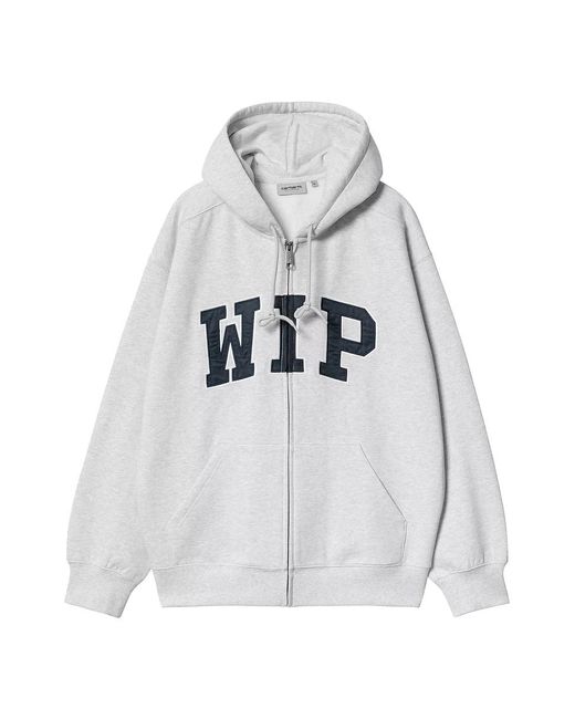 Carhartt Hooded WIP Sweat Jacket in Gray für Herren