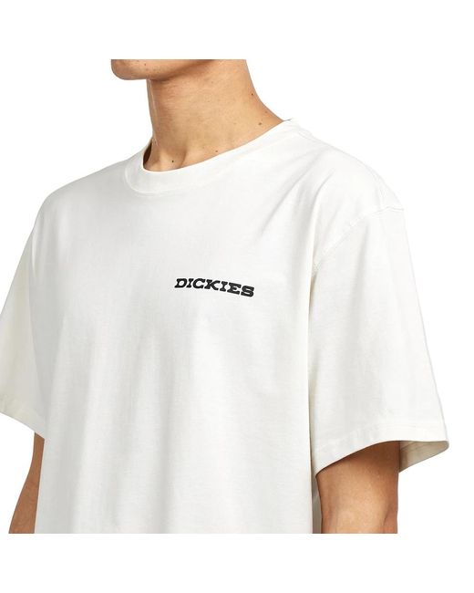 Dickies Landscape SS Tee in White für Herren