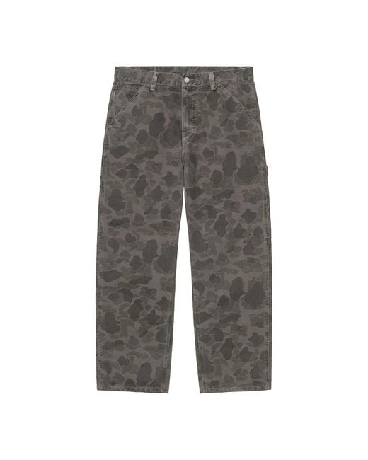 Carhartt Duck Single Knee Pant "Dearborn" Canvas, 12 oz in Gray für Herren