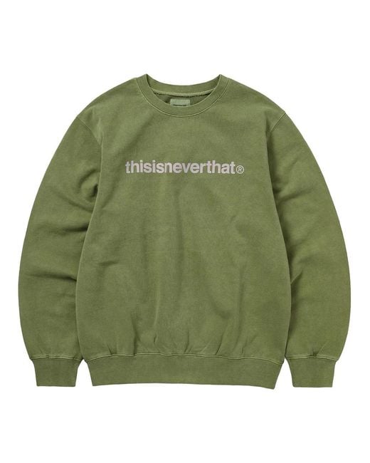 Thisisneverthat T-Logo LT Crewneck in Green für Herren