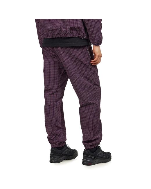 Pleasures Neutron Track Pants in Purple für Herren