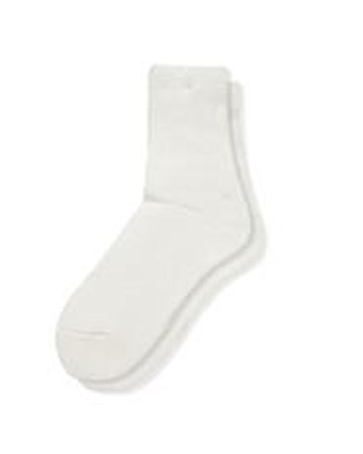 Anonymous Ism OC 2Panel Q Socks in White für Herren