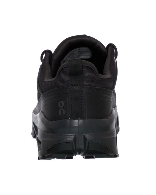 On Shoes Cloudrock Low WP in Black für Herren