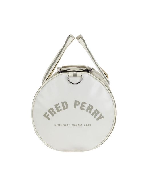 Fred Perry Metallic Classic Barrel Bag