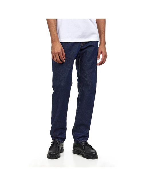 Edwin Regular Tapered Kaihara Pure Indigo Openend Denim, 12.5 oz in Blue für Herren