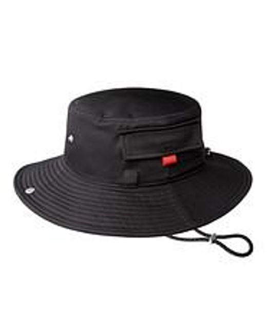 Kangol Black Easy Carry Fisherman Hat