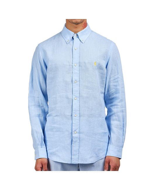 Polo Ralph Lauren LS Sport Shirt in Blue für Herren