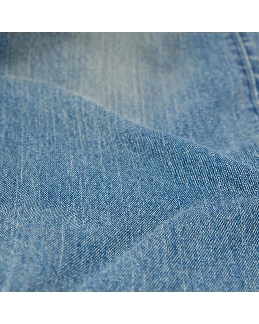 Edwin Regular Tapered Kaihara, Pure Indigo Stretch Denim, 13 oz in Blue für Herren
