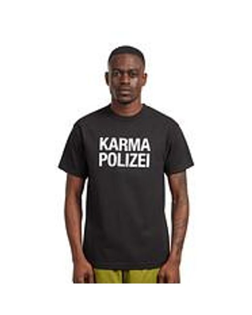 Pleasures Karma T-Shirt in Black für Herren